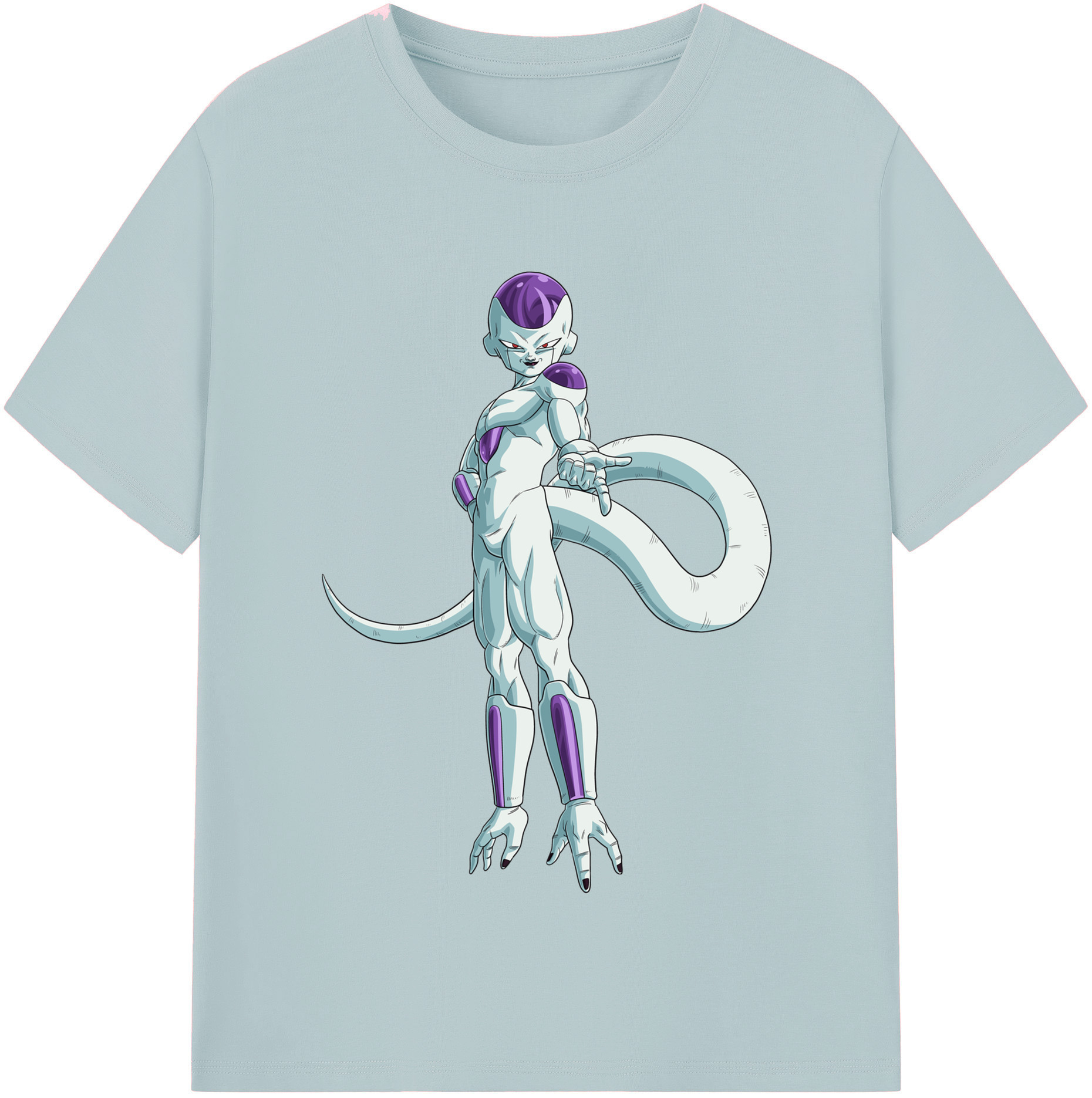 （画像用） ドラゴンボール フリーザ DRAGON BALL Frieza 綿100％半袖Tシャツ（フロントプリント）